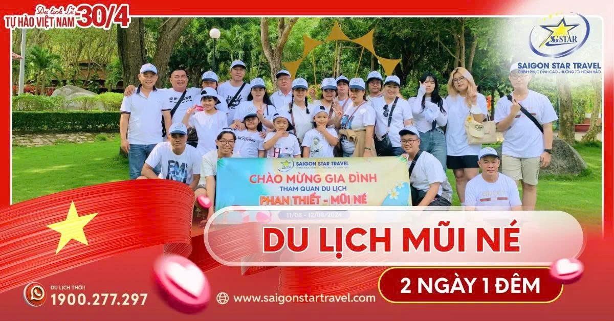Tour du lịch Mũi Né - Công Ty Cổ Phần SaiGon Star