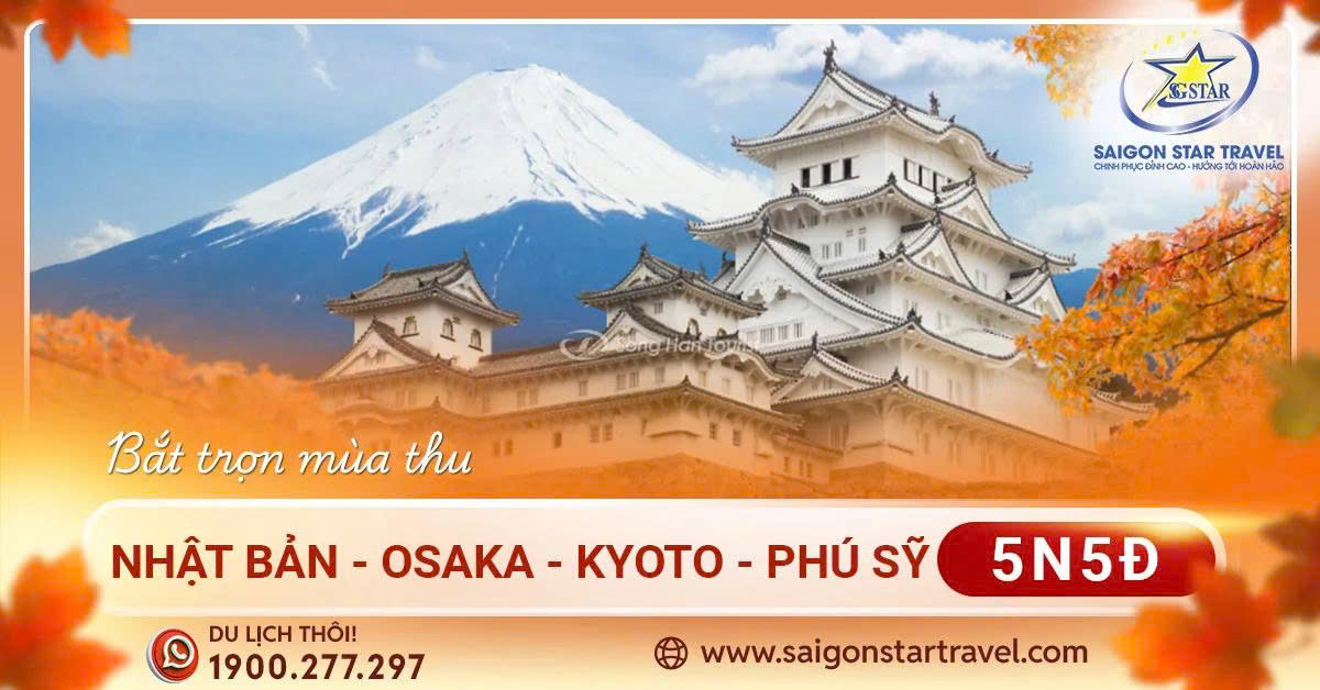 Tour du lịch Nhật Bản - Công Ty Cổ Phần SaiGon Star
