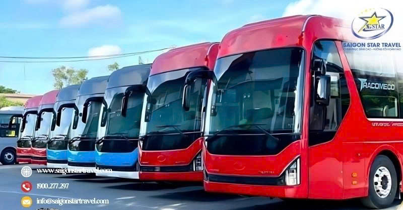 Dịch vụ cho thuê xe du lịch - Công Ty Cổ Phần SaiGon Star
