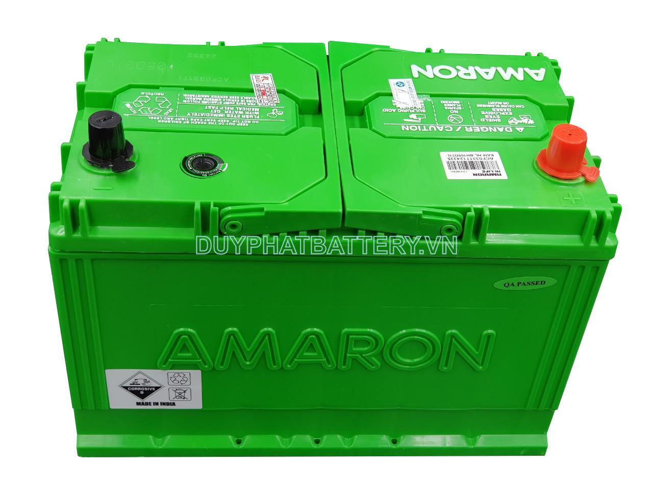 Bình ắc quy Amaron BH105D31L (12V-80AH) CCA 670A - ắc Quy Duy Phát - Công Ty TNHH ắc Quy Duy Phát