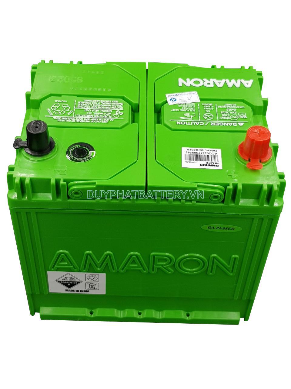 Bình ắc quy Amaron BH90D23R 12V 65AH CCA 560A - ắc Quy Duy Phát - Công Ty TNHH ắc Quy Duy Phát