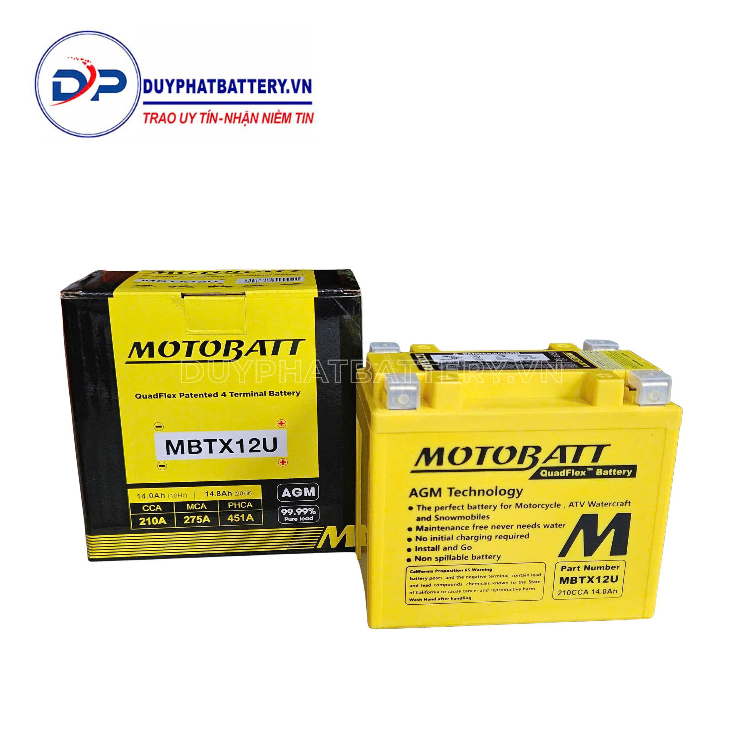 Ắc quy Motobatt - ắc Quy Duy Phát - Công Ty TNHH ắc Quy Duy Phát
