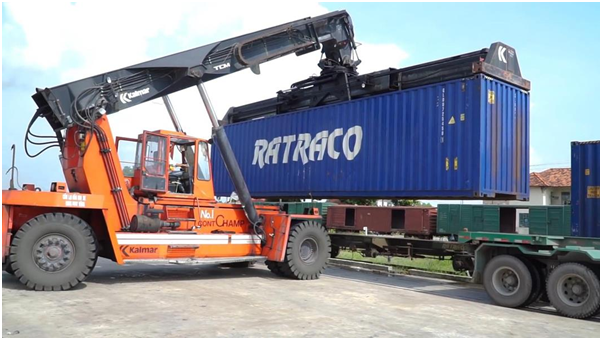 Vận tải container nội địa Nam - Bắc trên đường săt - Vận Tải RATRACO - Công Ty TNHH Giải Pháp Vận Tải RATRACO
