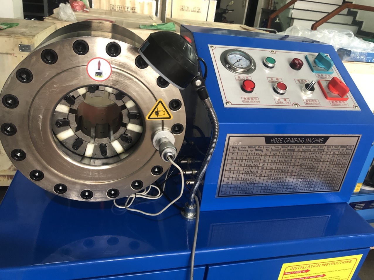Máy ép YM500 - Thiết Bị Thủy Lực Trang Linh - Công Ty TNHH Đầu Tư Thương Mại Và Sản Xuất Trang Linh