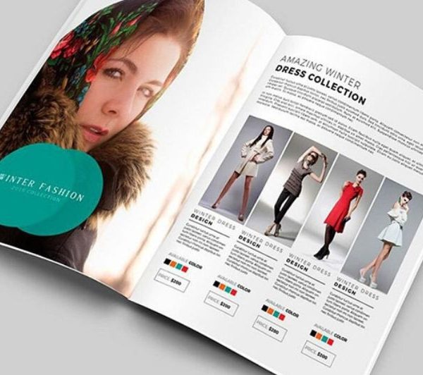 In Catalogue thời trang A4