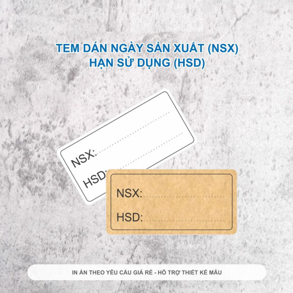 In tem hạn sử dụng