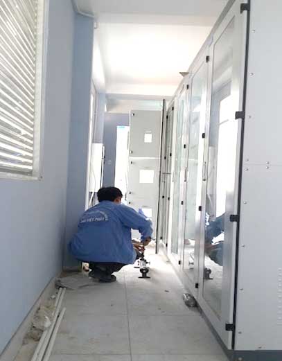 Thi công hệ thống điện nước