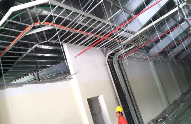 Thi công hệ thống điện nước