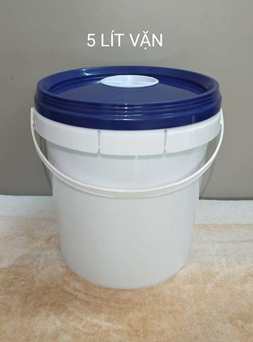 Thùng sơn 5L nắp vặn - Vỏ Thùng Sơn Khánh Hưng - Công Ty TNHH Khánh Hưng