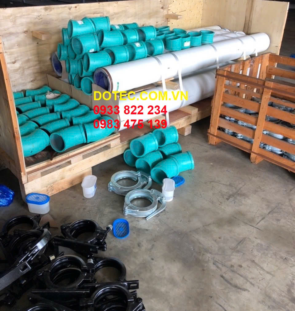 Co bơm, khớp nối nhanh - Phụ Tùng Bơm Bê Tông DOTEC - Công Ty TNHH Thương Mại Kỹ Thuật Đồng Nai