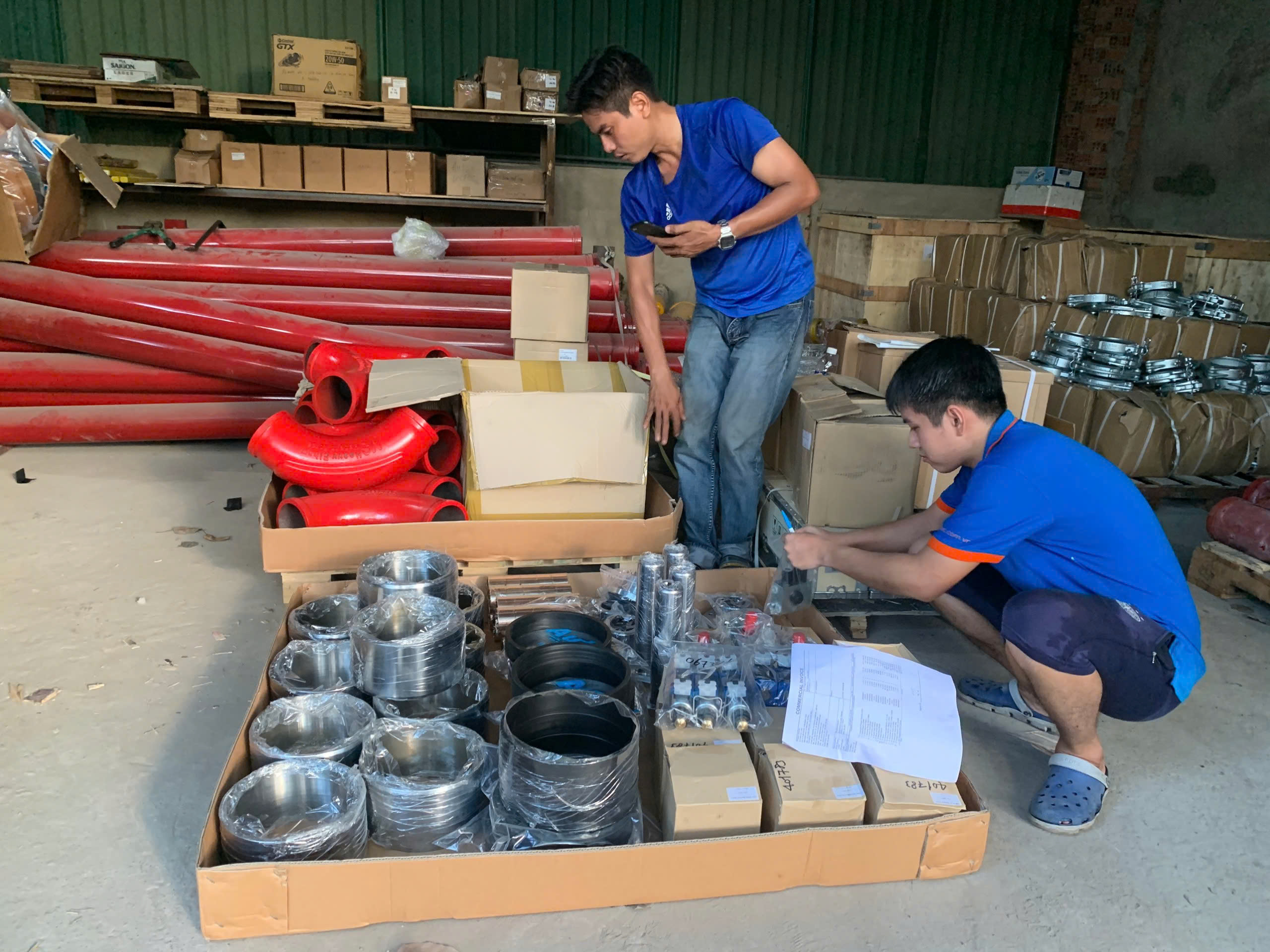 Ống cylanh bơm, co, khớp nối - Phụ Tùng Bơm Bê Tông DOTEC - Công Ty TNHH Thương Mại Kỹ Thuật Đồng Nai