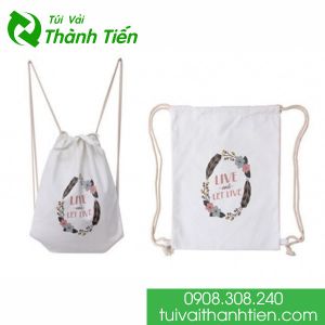 Túi Canvas có dây đeo - Công Ty TNHH In ấn Bao Bì Thành Tiến
