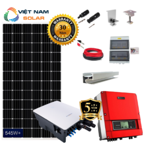 Combo lắp điện mặt trời công suất 20KWp - Điện Năng Lượng Mặt Trời Việt Nam Solar - Công Ty TNHH Việt Nam Solar