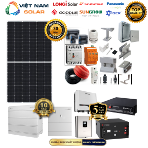 Lưu trữ Goodwe 10,8kwh 1 pha - Điện Năng Lượng Mặt Trời Việt Nam Solar - Công Ty TNHH Việt Nam Solar