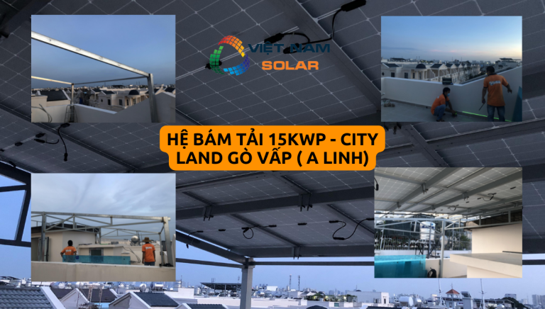 Dự án City Land Gò Vấp - Điện Năng Lượng Mặt Trời Việt Nam Solar - Công Ty TNHH Việt Nam Solar