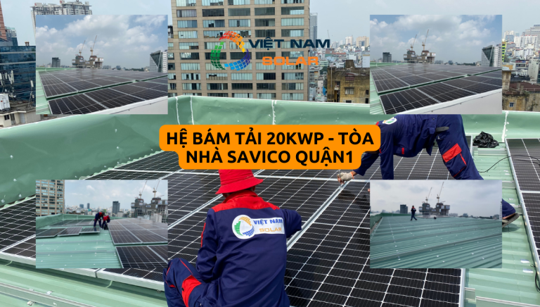 Dựa án toàn nhà Savico quận 1 - Điện Năng Lượng Mặt Trời Việt Nam Solar - Công Ty TNHH Việt Nam Solar