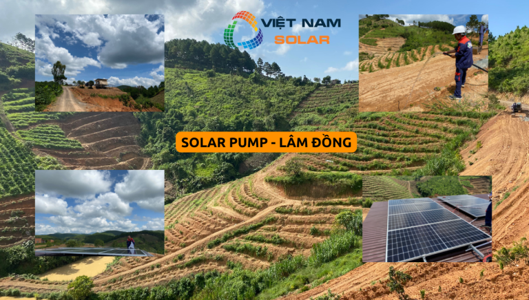 Dự án solar Pump Lâm Đồng - Điện Năng Lượng Mặt Trời Việt Nam Solar - Công Ty TNHH Việt Nam Solar