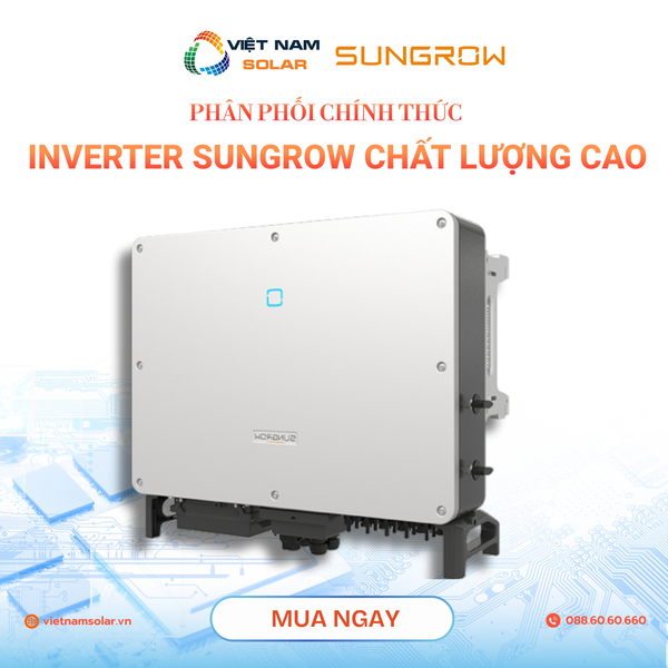 Bộ inverter Sungrow - Điện Năng Lượng Mặt Trời Việt Nam Solar - Công Ty TNHH Việt Nam Solar