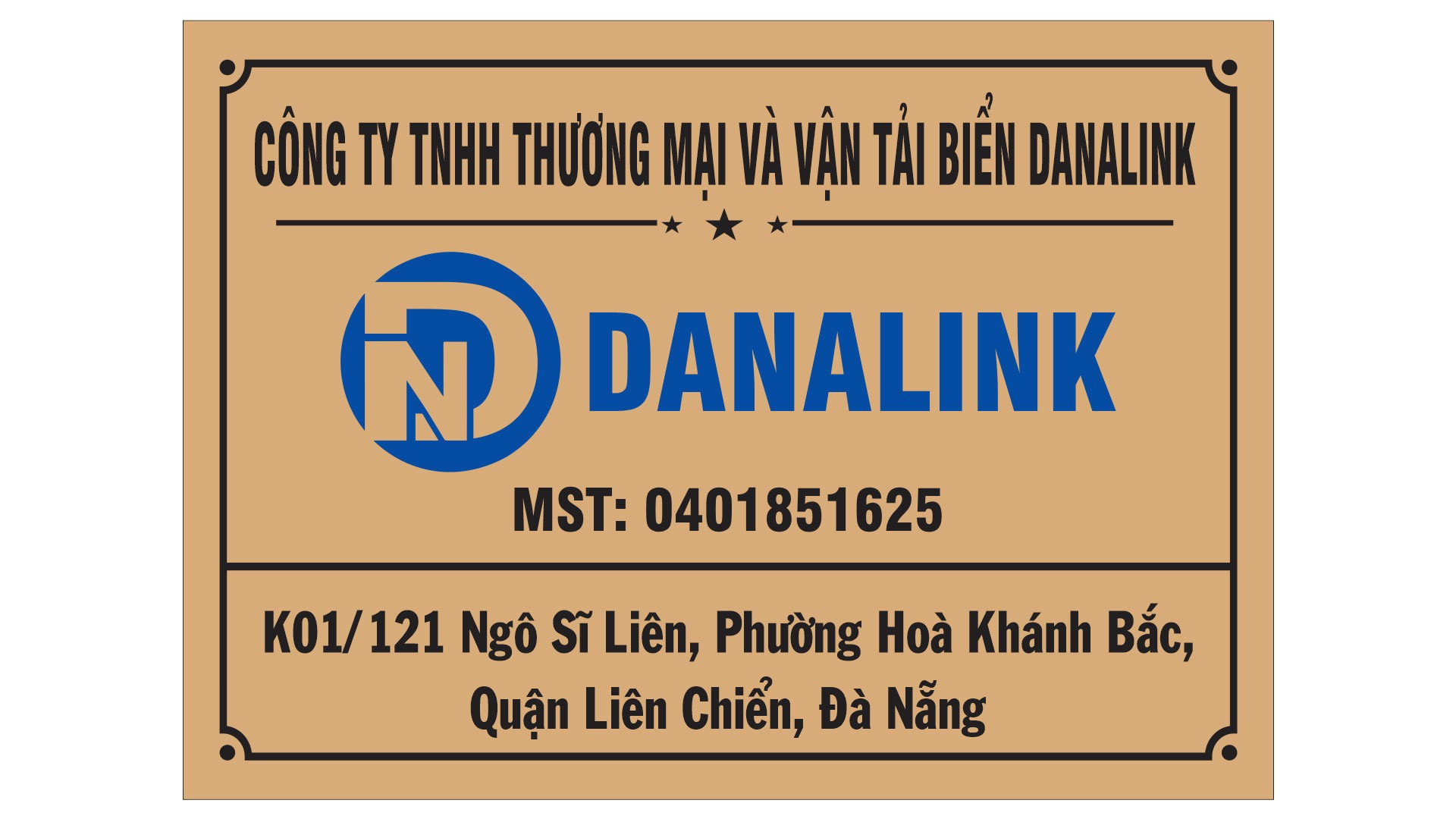  - Công Ty TNHH Thương Mại Và Vận tải Biển Danalink