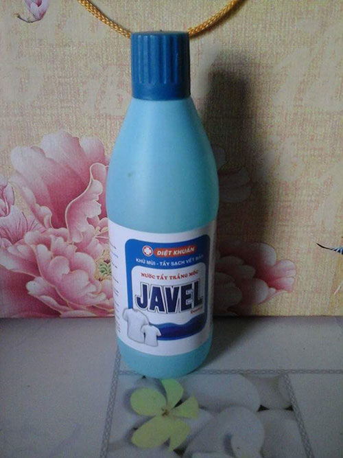 Javen tẩy trắng mốc 350ml