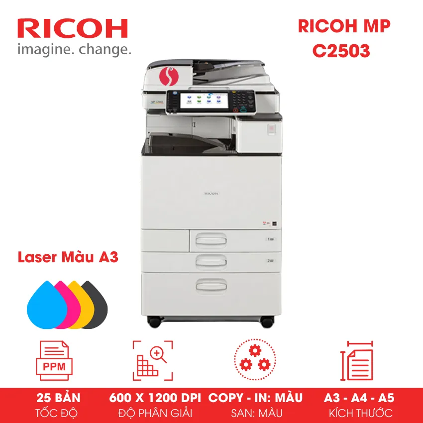 Máy Photocopy màu Ricoh MP C2503
