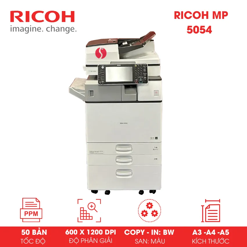 Máy Photocopy đen trắng Ricoh MP 5054