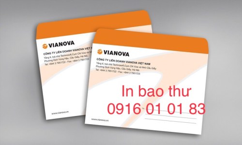 In bao thư - Chi Nhánh Đồng Nai - Công Ty TNHH Một Thành Viên Phước Khởi