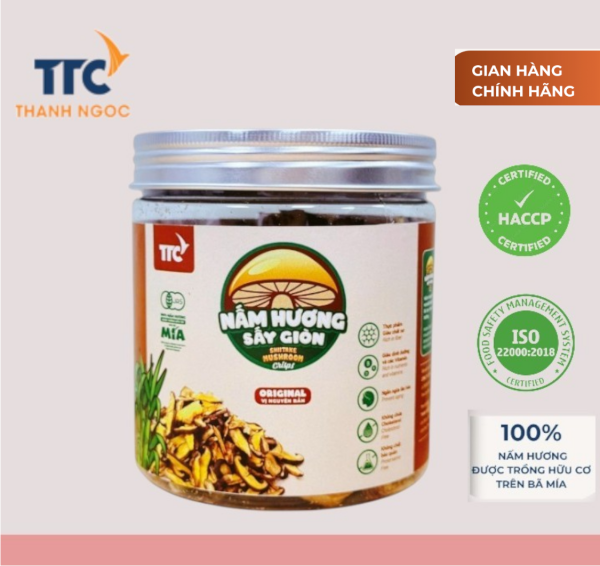 Nấm hương sấy giòn - Công Ty Cổ Phần Chè Thành Ngọc