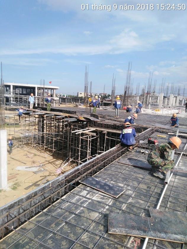 Thi công điện tại trường học quốc tế Quảng Ngãi - Quạt Công Nghiệp Đại Lộc Phát - Công Ty TNHH Cơ Điện Thương Mại Dịch Vụ Đại Lộc Phát