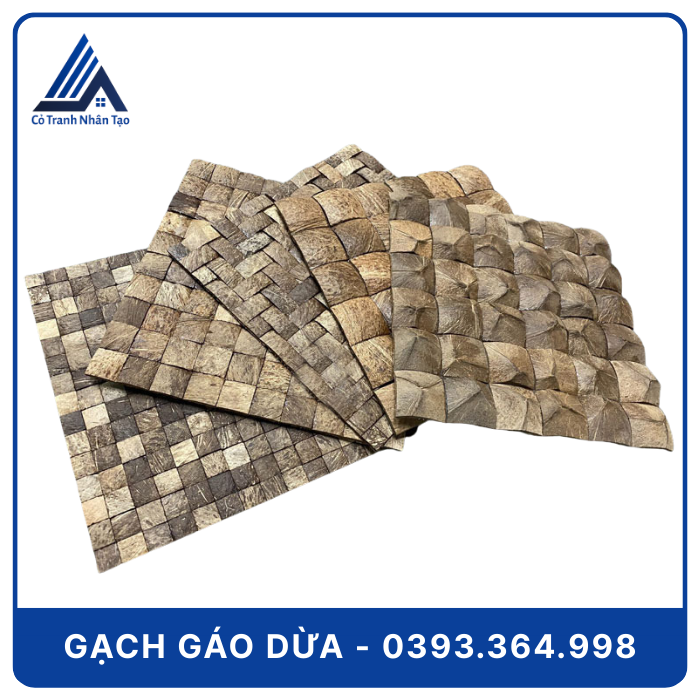 Gạch gáo dừa - Công Ty TNHH Phúc Khang ART