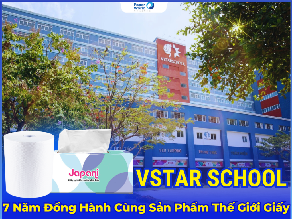 VSTAR SCHOOL - Thế Giới Giấy - Công Ty Cổ Phần Thế Giới Giấy