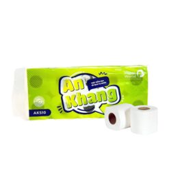 Giấy vệ sinh cuộn nhỏ An Khang Soft10 | AKS10 - Thế Giới Giấy - Công Ty Cổ Phần Thế Giới Giấy