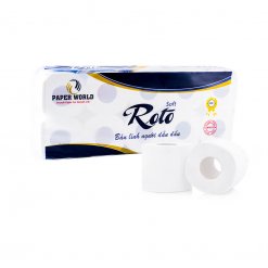 Giấy vệ sinh cuộn nhỏ Roto Soft10 | RTS10 - Thế Giới Giấy - Công Ty Cổ Phần Thế Giới Giấy