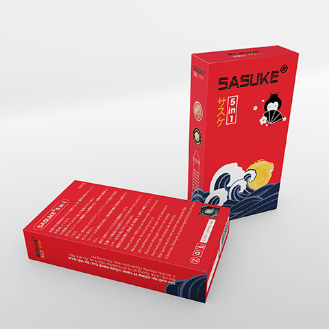 Bao cao su Sasuke 5 in 1 - Vật Tư Y Tế VRT - Công Ty TNHH Công Nghệ Cao Su Việt Nam
