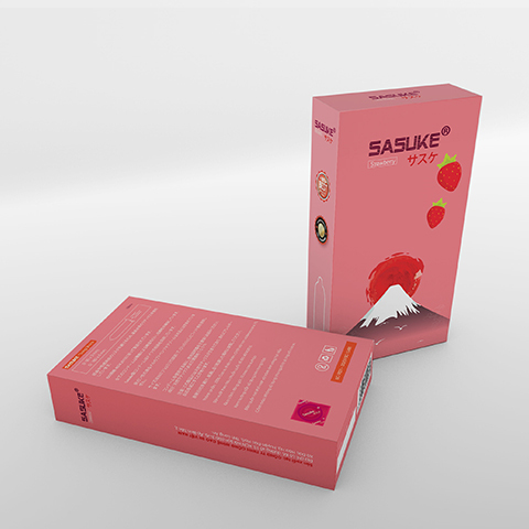 Bao cao su Sasuke Strawberry - Vật Tư Y Tế VRT - Công Ty TNHH Công Nghệ Cao Su Việt Nam