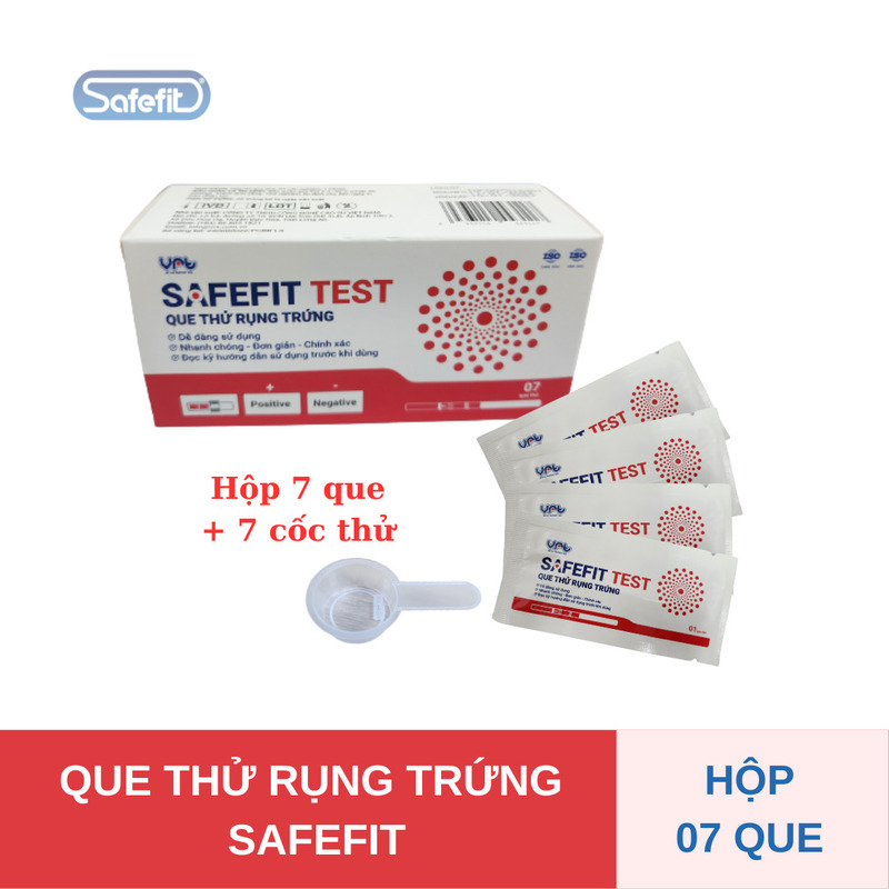 Que thử rụng trứng Safefit Test