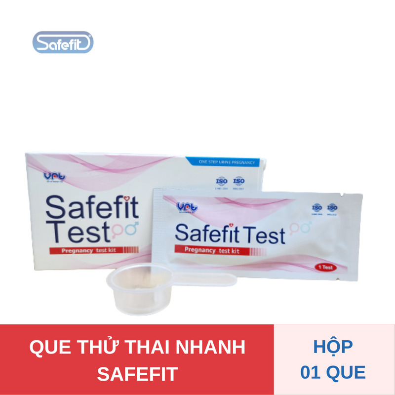 Que thử thai nhanh Safefit Test - Vật Tư Y Tế VRT - Công Ty TNHH Công Nghệ Cao Su Việt Nam