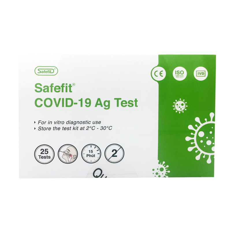 Safefit COVID-19 Ag Test - Vật Tư Y Tế VRT - Công Ty TNHH Công Nghệ Cao Su Việt Nam