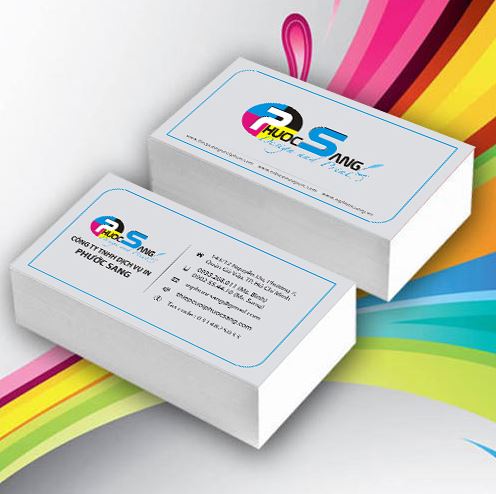 In name card - In ấn Phước Sang - Công Ty TNHH Dịch Vụ In Phước Sang