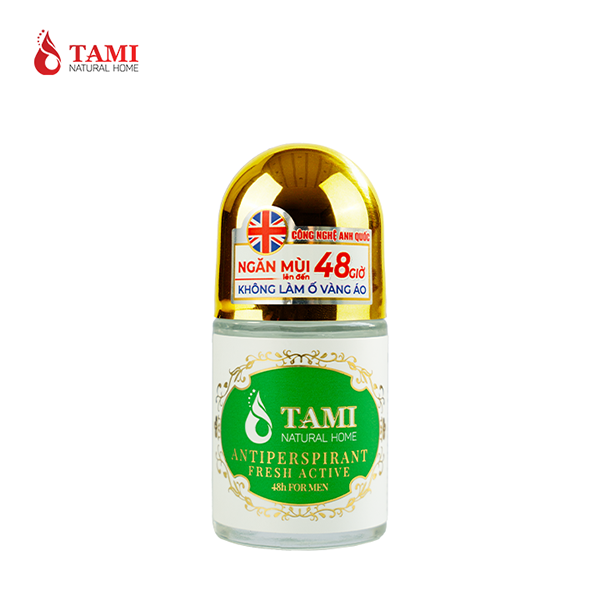 Lăn ngăn mùi hương nước hoa - Fresh Active - Gia Công Mỹ Phẩm Tami Natural Home - Công Ty TNHH Sản Xuất Dược Mỹ Phẩm Tami Natural Home