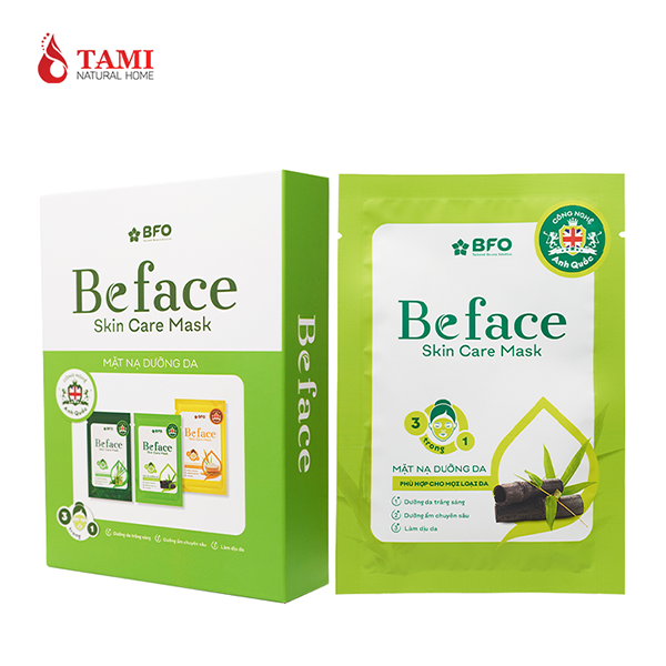 Mặt nạ Beface - Tinh chất than tre - Gia Công Mỹ Phẩm Tami Natural Home - Công Ty TNHH Sản Xuất Dược Mỹ Phẩm Tami Natural Home