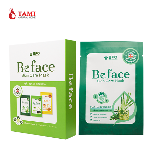 Mặt nạ Beface - Tinh chất tràm trà - Gia Công Mỹ Phẩm Tami Natural Home - Công Ty TNHH Sản Xuất Dược Mỹ Phẩm Tami Natural Home