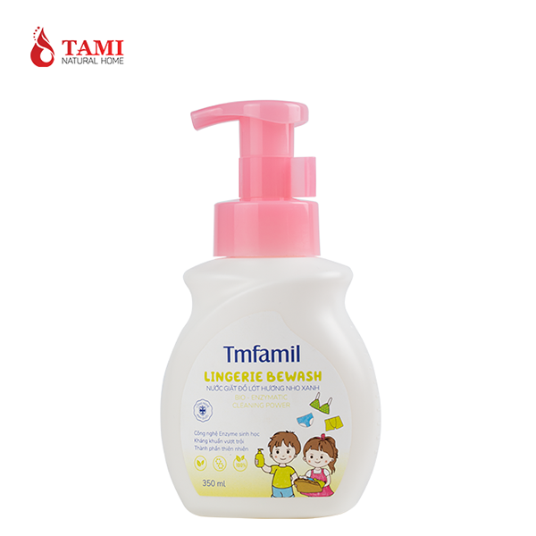 Nước giặt đồ lót Tmfamil - Hương Nho Xanh - Gia Công Mỹ Phẩm Tami Natural Home - Công Ty TNHH Sản Xuất Dược Mỹ Phẩm Tami Natural Home