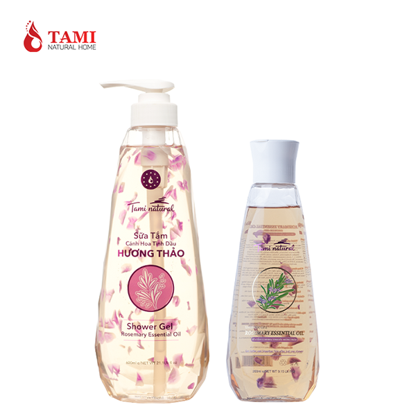 Sữa tắm cánh hoa tinh dầu hương thảo - Gia Công Mỹ Phẩm Tami Natural Home - Công Ty TNHH Sản Xuất Dược Mỹ Phẩm Tami Natural Home