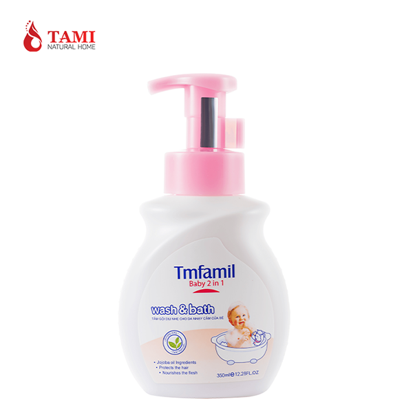 Sữa tắm gội Baby Tmfamil 2 in 1 - Gia Công Mỹ Phẩm Tami Natural Home - Công Ty TNHH Sản Xuất Dược Mỹ Phẩm Tami Natural Home