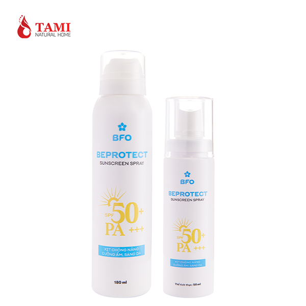 Xịt chống nắng Beprotect - Gia Công Mỹ Phẩm Tami Natural Home - Công Ty TNHH Sản Xuất Dược Mỹ Phẩm Tami Natural Home