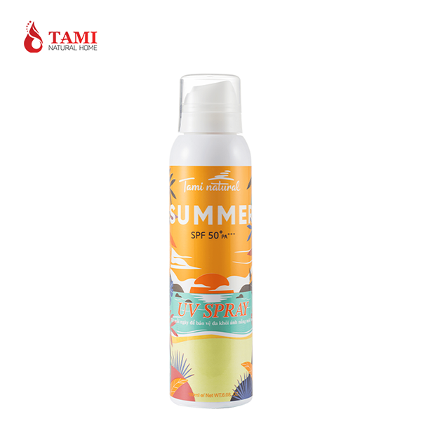 Xịt chống nắng Summer UV Sunpray - Gia Công Mỹ Phẩm Tami Natural Home - Công Ty TNHH Sản Xuất Dược Mỹ Phẩm Tami Natural Home