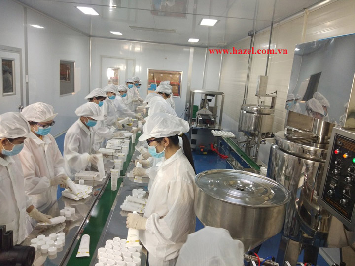 Nhà máy mỹ phẩm Hazel