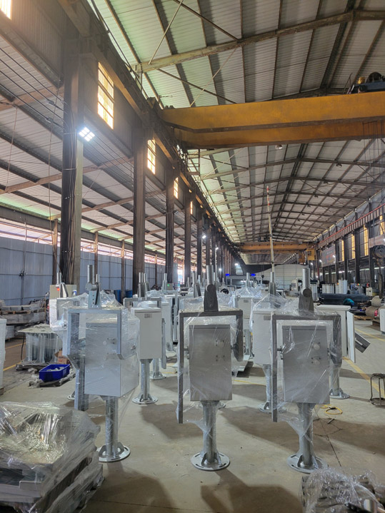 Cần chắn đường sắt tự động - Cơ Khí METECT - Công Ty Cổ Phần METECT