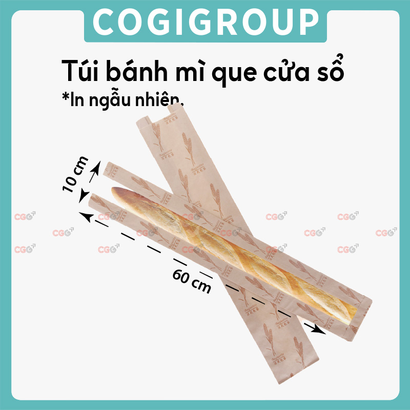 Túi bánh mì que cửa sổ